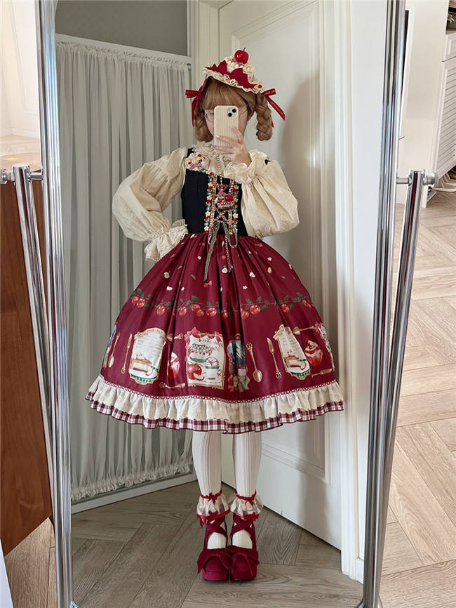 Miss Point Apple Grove Dirndl Dress Lolita Jumpers