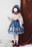 Miss Point Apple Grove Double-sides Wear Lolita Skirt