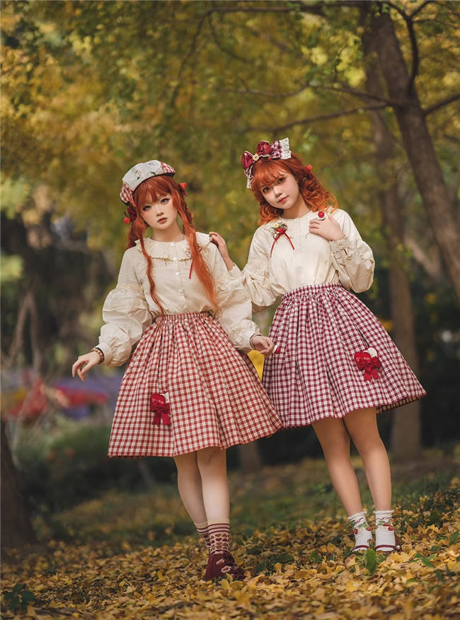 Miss Point Apple Grove Cotton Lolita Blouse