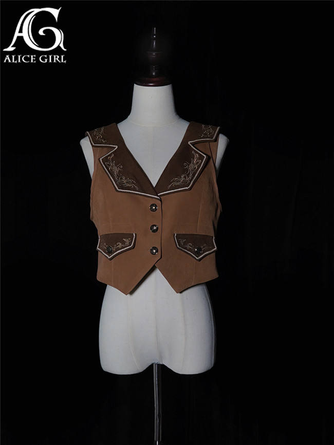 Alice Girl Nautical Treasure Hunt Guide Lolita Vest