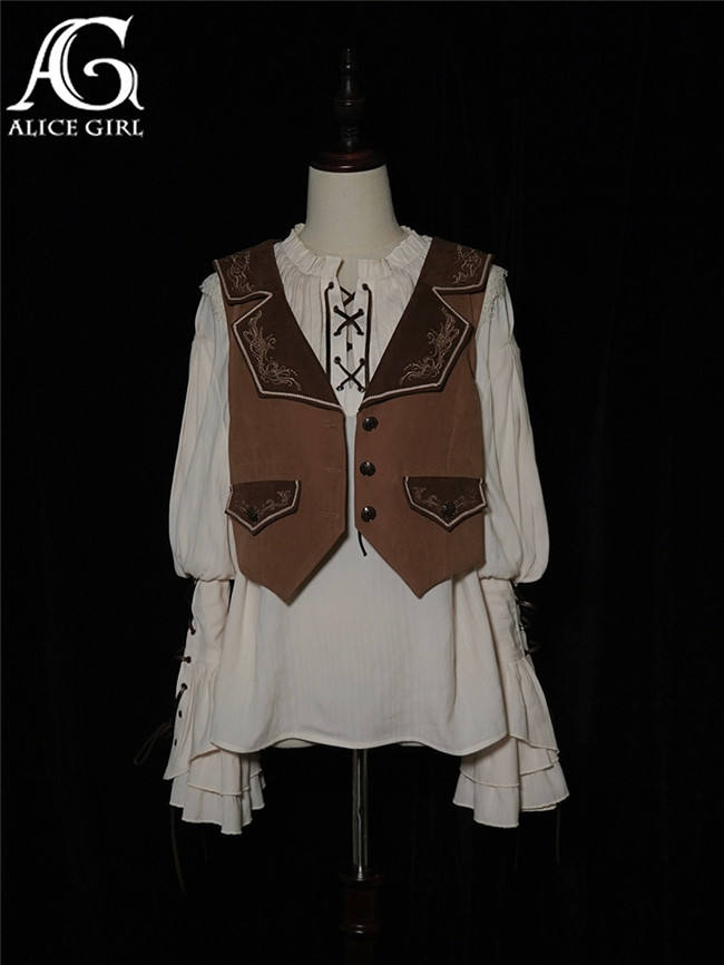 Alice Girl Nautical Treasure Hunt Guide Lolita Vest