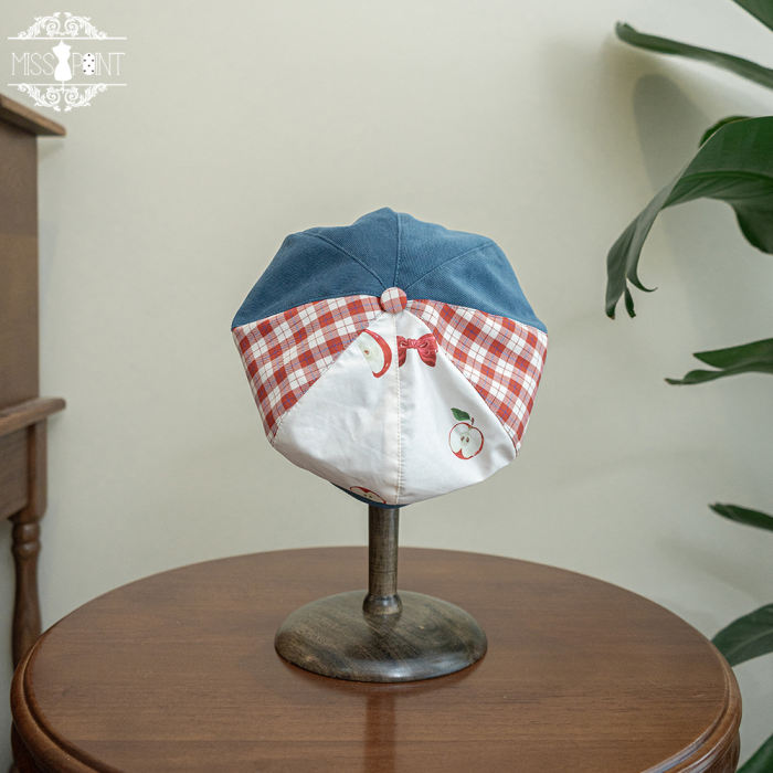 Miss Point Apple Grove Lolita Accessories Headbow/Triangular Scarf/Beret/Apron