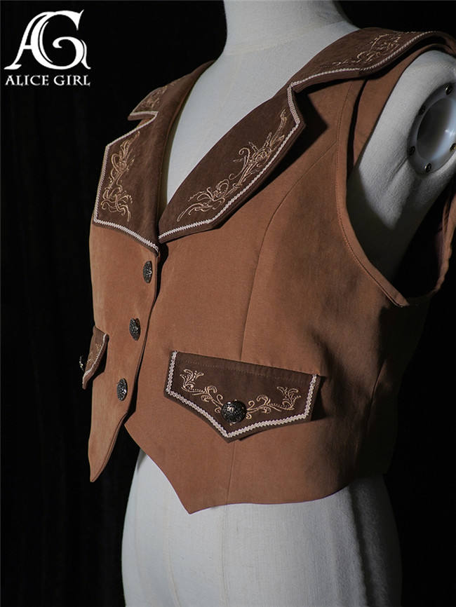 Alice Girl Nautical Treasure Hunt Guide Lolita Vest