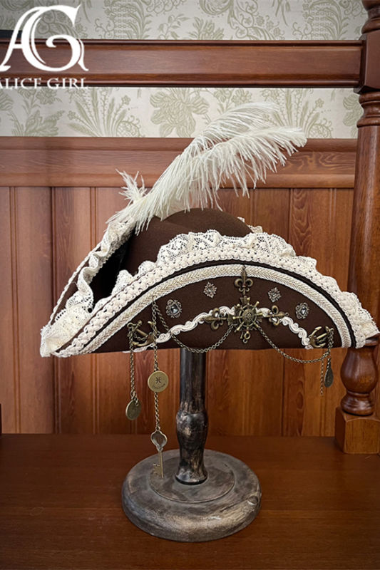 Alice Girl Nautical Treasure Hunt Guide Lolita Hat
