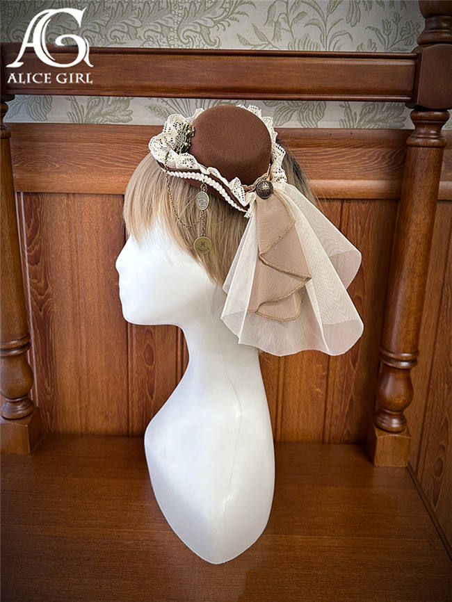 Alice Girl Nautical Treasure Hunt Guide Lolita Hat