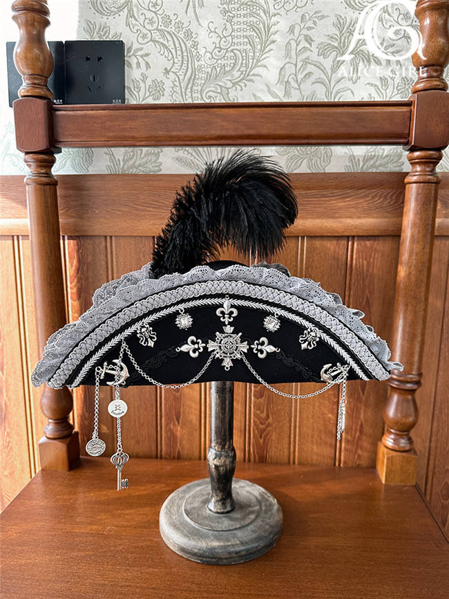 Alice Girl Nautical Treasure Hunt Guide Lolita Hat