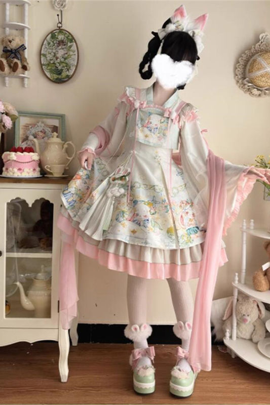 Ying Luo Fu The Laurel Prayer Qi Lolita Dress and Blouse