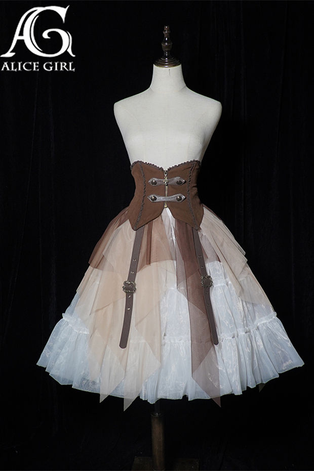 Alice Girl Nautical Treasure Hunt Guide Lolita Corset and Tailing Yarn