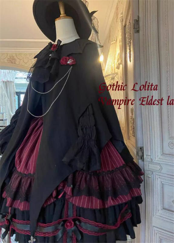 Miss Vampire Halloween Lolita Dress and Accessories