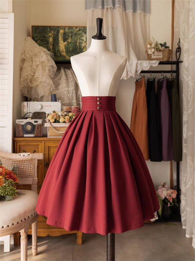 Forest Wardrobe Forest Basket Classic Lolita Skirt