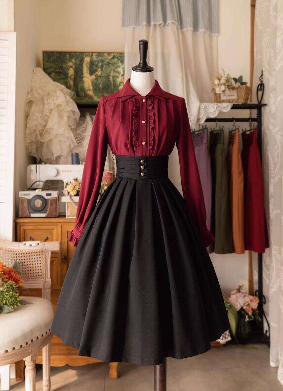 Forest Wardrobe Forest Basket Classic Lolita Skirt