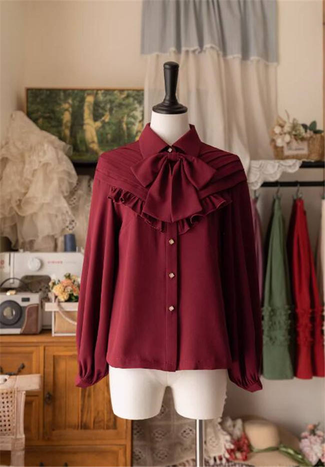 Forest Wardrobe Forest Basket Classic Lolita Blouse