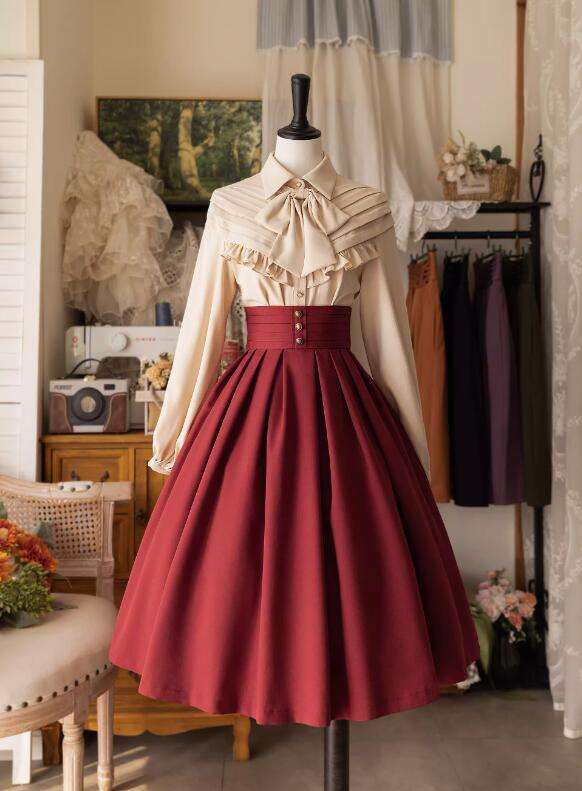 Forest Wardrobe Forest Basket Classic Lolita Skirt