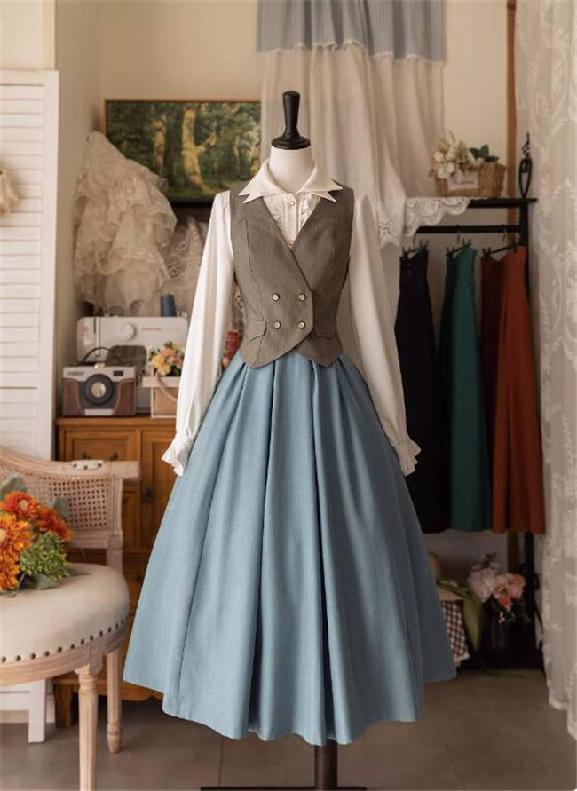 Forest Wardrobe Forest Basket Classic Lolita Skirt