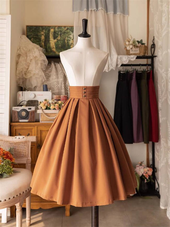 Forest Wardrobe Forest Basket Classic Lolita Skirt