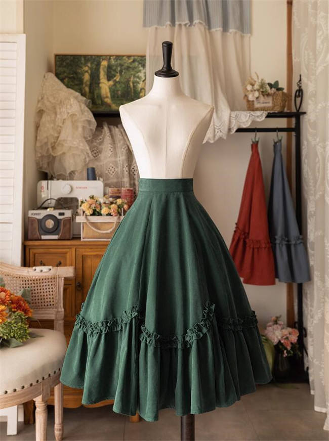 Forest Wardrobe Forest Basket Classic Lolita Skirt