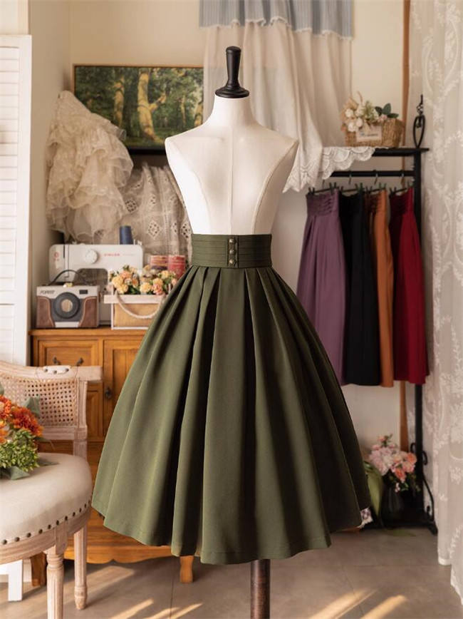 Forest Wardrobe Forest Basket Classic Lolita Skirt