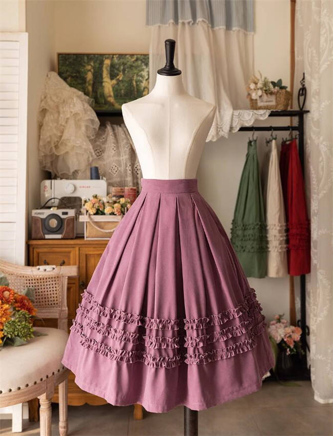 Forest Wardrobe Forest Basket Classic Lolita Skirt