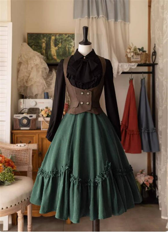 Forest Wardrobe Forest Basket Classic Lolita Skirt