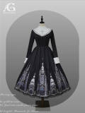 Alice Girl Cross Church Print Lolita Dress