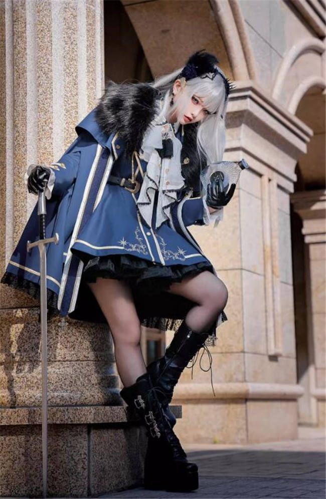 Your Highness The Oath of the Brave Military Lolita Jacket, Cape and Blouse