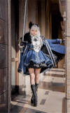 Your Highness The Oath of the Brave Military Lolita Jacket, Cape and Blouse