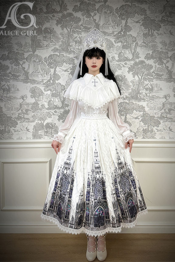 Black Cross Church Gothic Lolita JSK