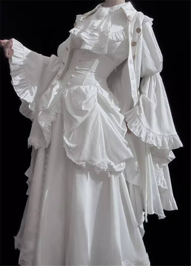 Sleepwalk Fishbone Lolita Skirt