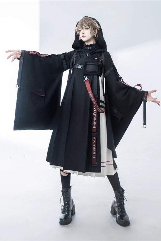 Princess Chronicles Black Jumper, Skirt, Coat, Top and Pants Ouji Fashion