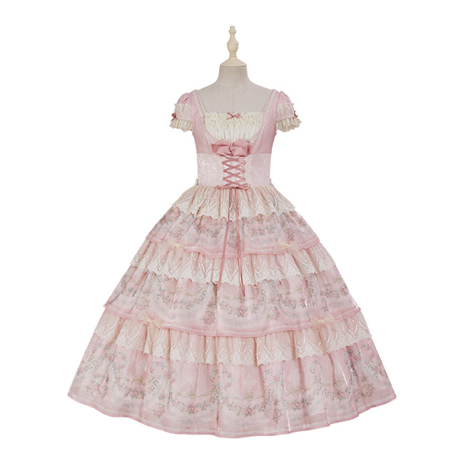 Summer Fairy Villandli Gardens Lolita One Piece - My Lolita