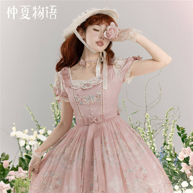 Summer Fairy Villandli Gardens Lolita One Piece
