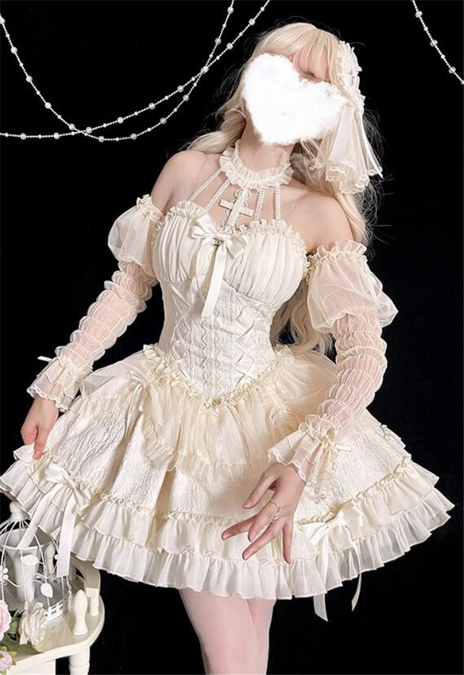 Alice Girl ~Corset Lolita JSK ,One Piece Lolita Dress - My Lolita