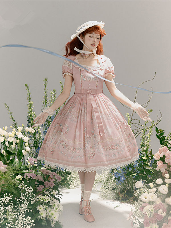 Summer Fairy Villandli Gardens Lolita One Piece