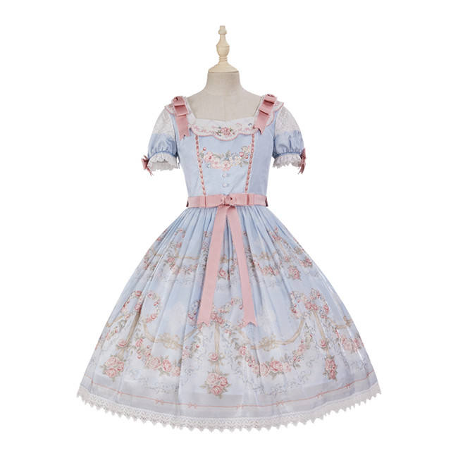 Summer Fairy Villandli Gardens Lolita One Piece