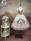 Alice Girl A Farm in the Forest Lolita Jumper Dress