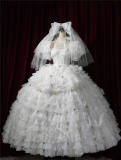 Henrietta Moonlight Crystal Dreams Super Luxury Lolita Skirt, Top and Accessories