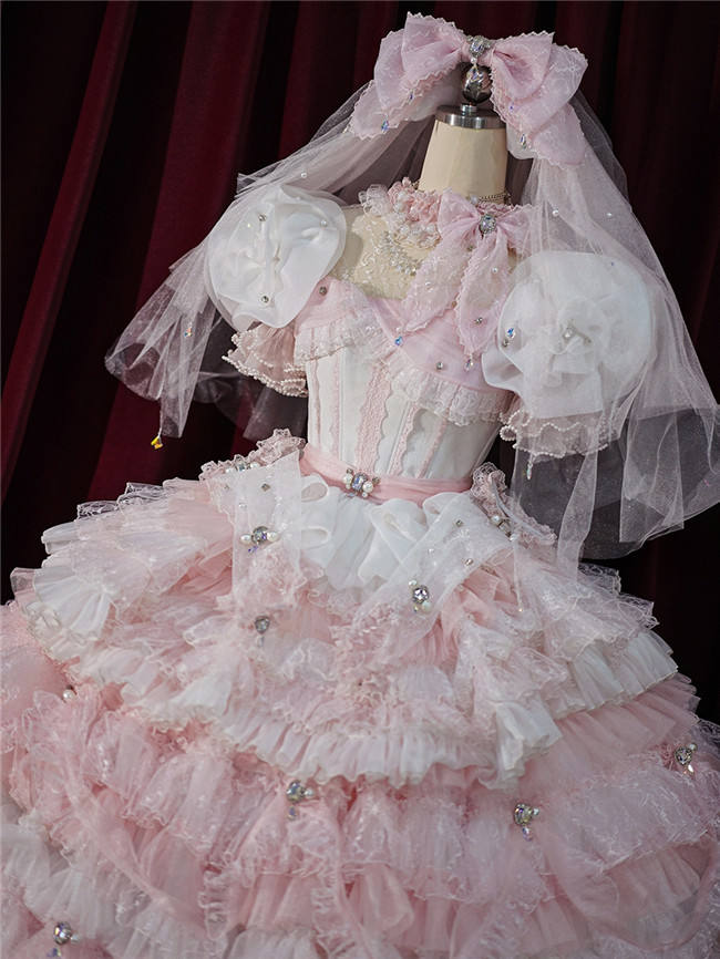 Henrietta Moonlight Crystal Dreams Super Luxury Lolita Skirt, Top and Accessories