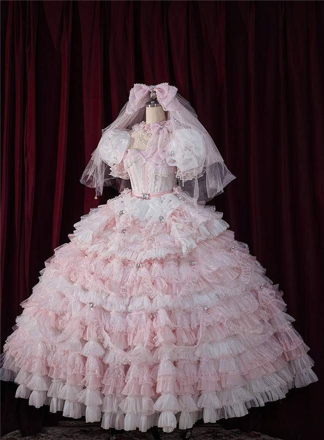 Henrietta Moonlight Crystal Dreams Super Luxury Lolita Skirt, Top and Accessories