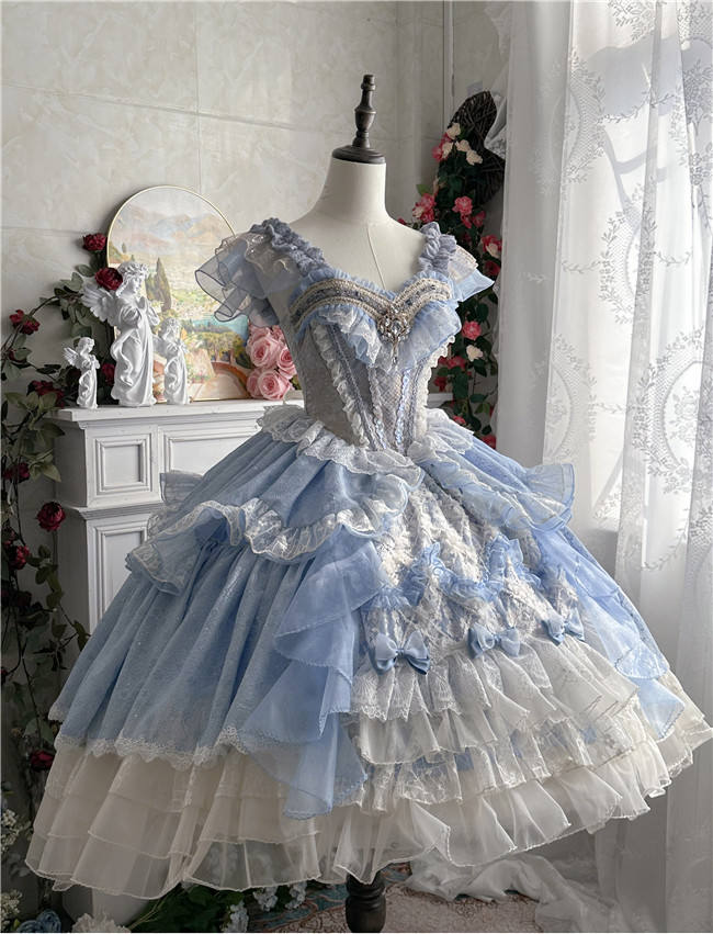 Magic Telegram Mermaid Gorgeous Lolita Dress and Accessories - Lolita  Wedding Dress