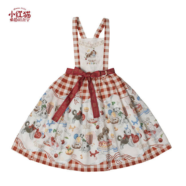 Puppy Dessert Maker Sweet Lolita OP/Salopette