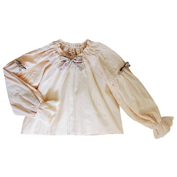 Miss Point ~The Song of Harvest Vintage Lolita Blouse