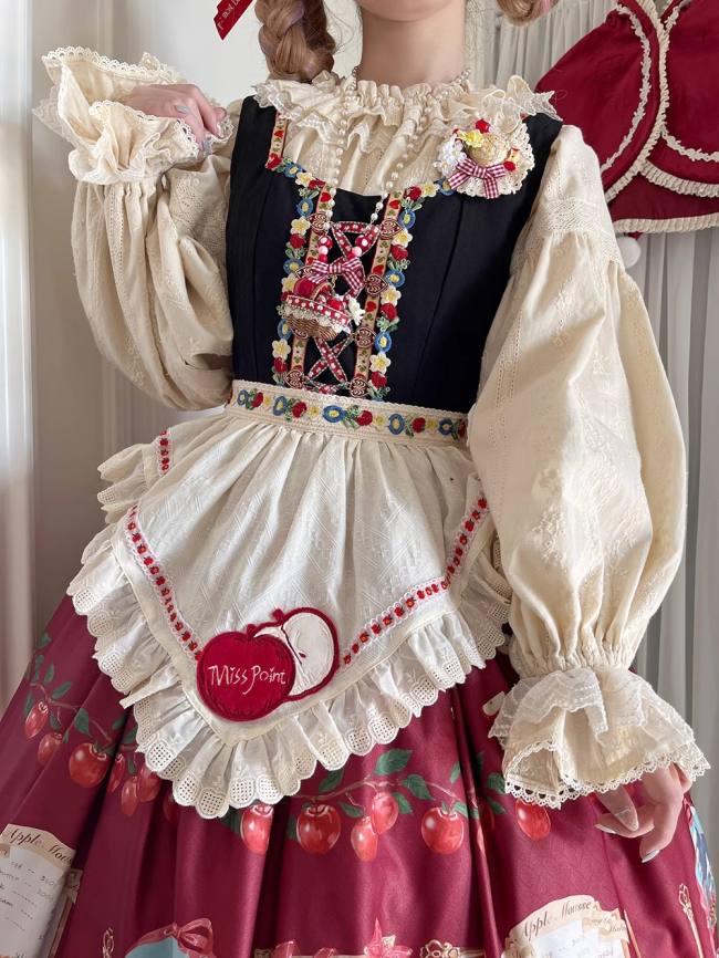 Miss Point ~The Song of Harvest Vintage Lolita Blouse
