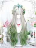 Dalao Home Gray Green Lolita Wigs