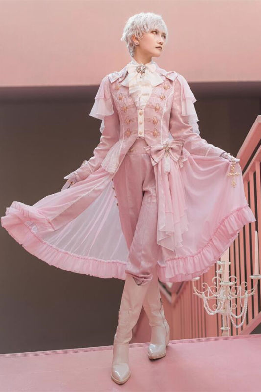 Immortal Thorn An Immortal Glass Castle Ouji Coat, Corset and Pants