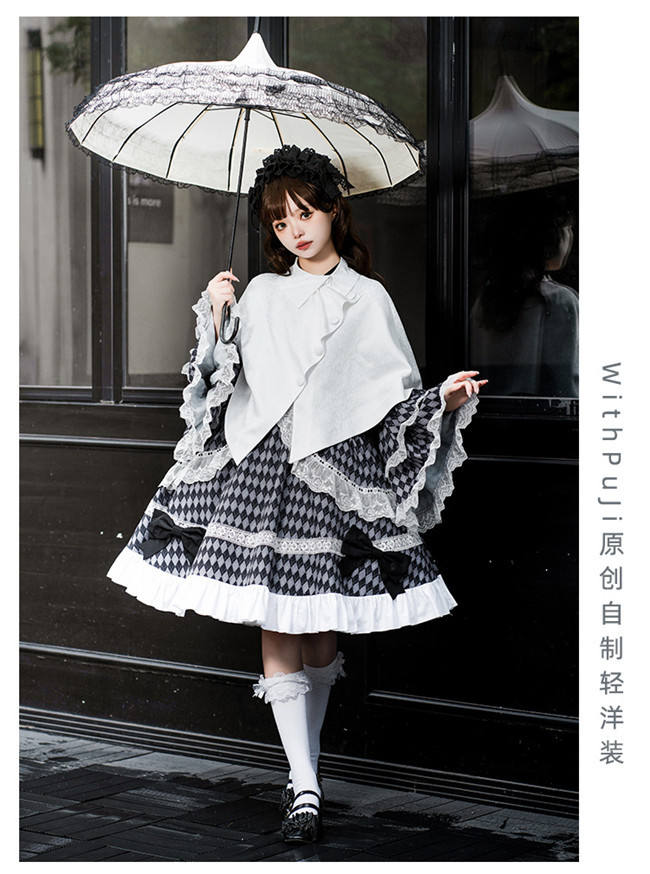 Withpuji Grace's Dream Lolita One Piece and Cape