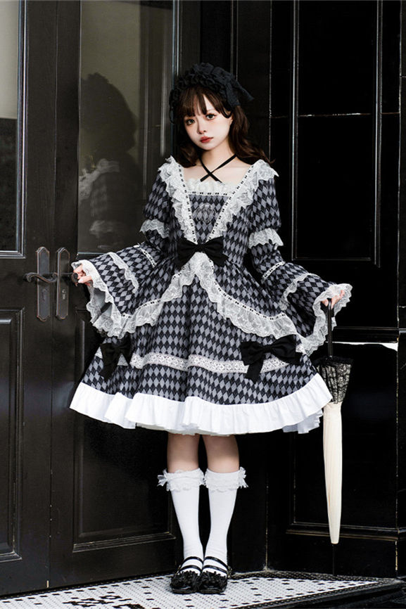 Withpuji Grace's Dream Lolita One Piece and Cape