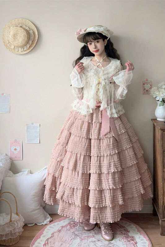 Miss Point Tiered Lolita Underskirt
