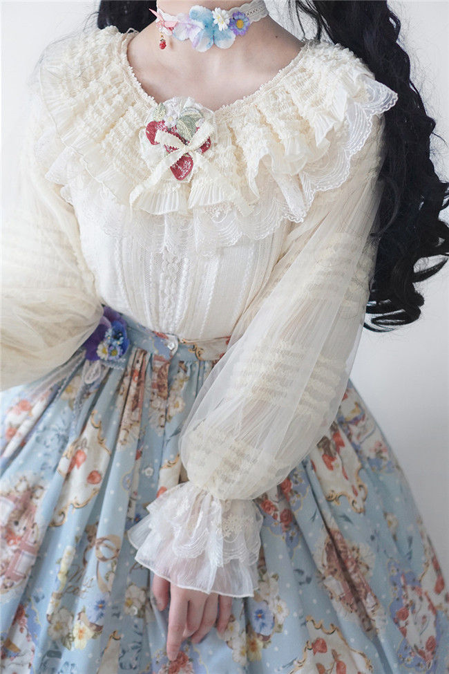 Miss Point Ruffle Collar Lolita Blouse