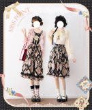 Miss Point Kitty and Rose Prints Daily Wear Lolita Jumper Dress