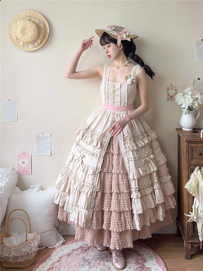 Miss Point Tiered Lolita Underskirt